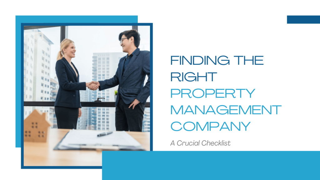 Finding the Right Property Management Company in Los Angeles: A Crucial Checklist - Article Banner